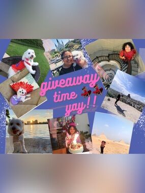 Giveaway time 
.